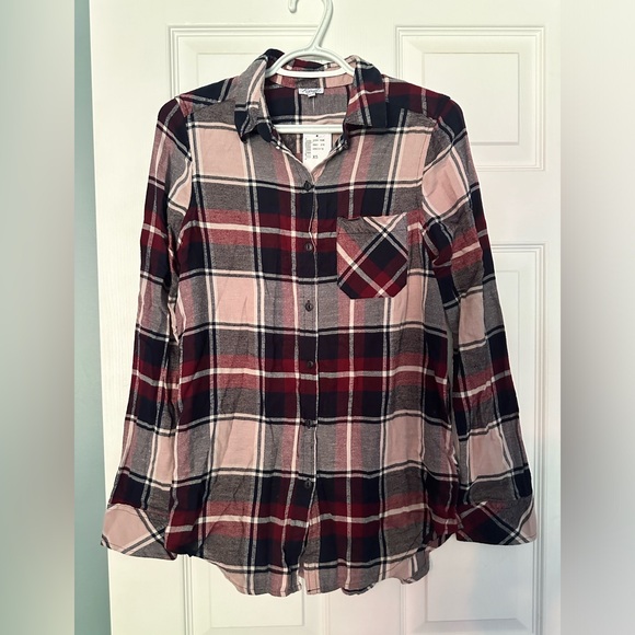 Kismet Button Down Plaid Shirt - Picture 1 of 6